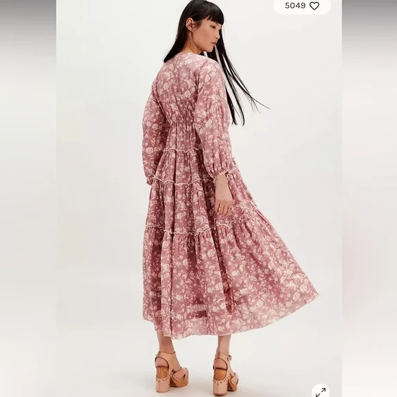 Free People Pappiet Midi Dress - Picture 5 of 13